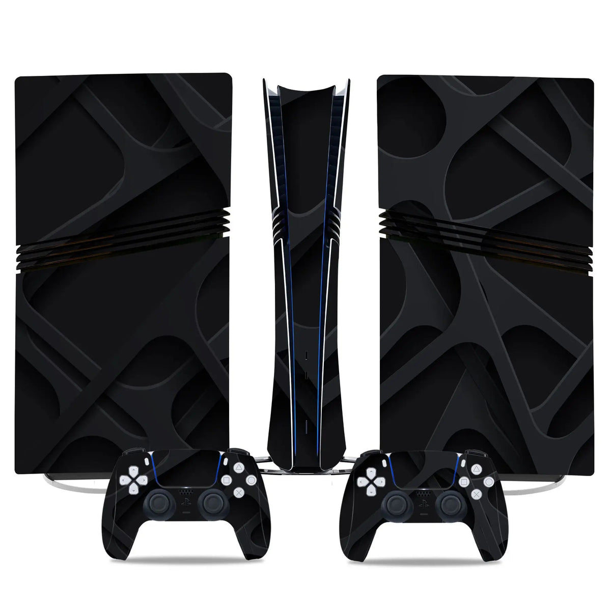 Game Console Skin Sticker Set Controller Protective Film Decal Full Body Wrap Anti-Scratch Gaming Accessories for PS5 PRO GadgetGlobe