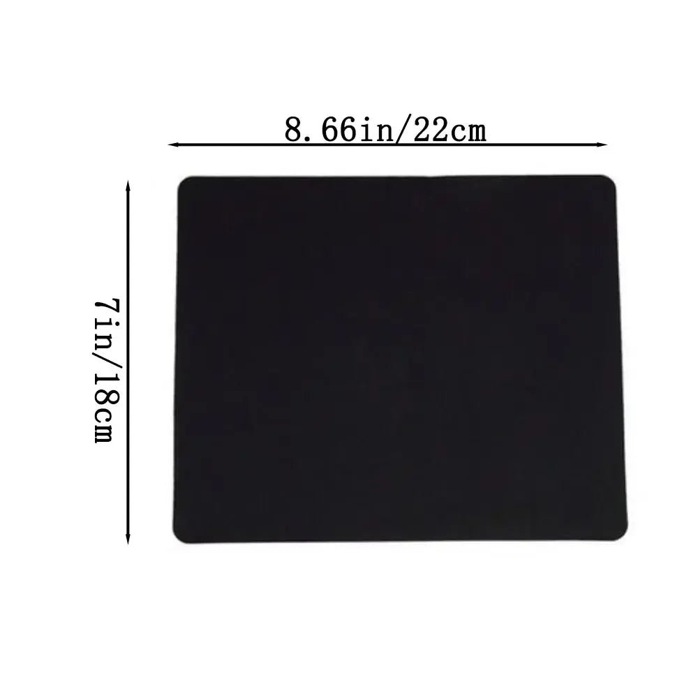 CIFBUY Black Gaming Mouse Pad, Large Size Smooth Keyboard Mouse Mat, Non-Slip Rubber Base Home Office Desk Pad - GadgetGlobe