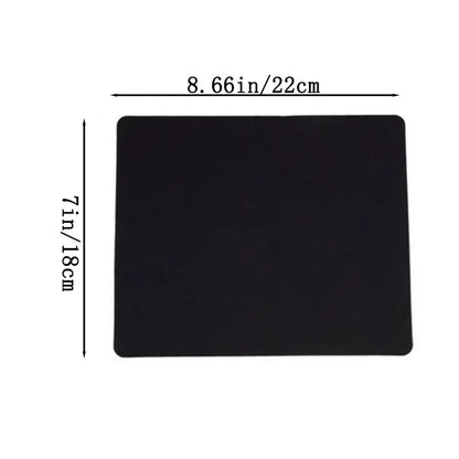 CIFBUY Black Gaming Mouse Pad, Large Size Smooth Keyboard Mouse Mat, Non-Slip Rubber Base Home Office Desk Pad - GadgetGlobe