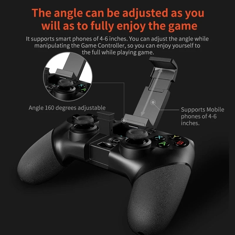 Phone Cell Wireless Gamepad For Android PC PS4 PS3 Playstation 4 3 Nintendo Switch PUBG Control Bluetooth Controller Mobile Game GadgetGlobe