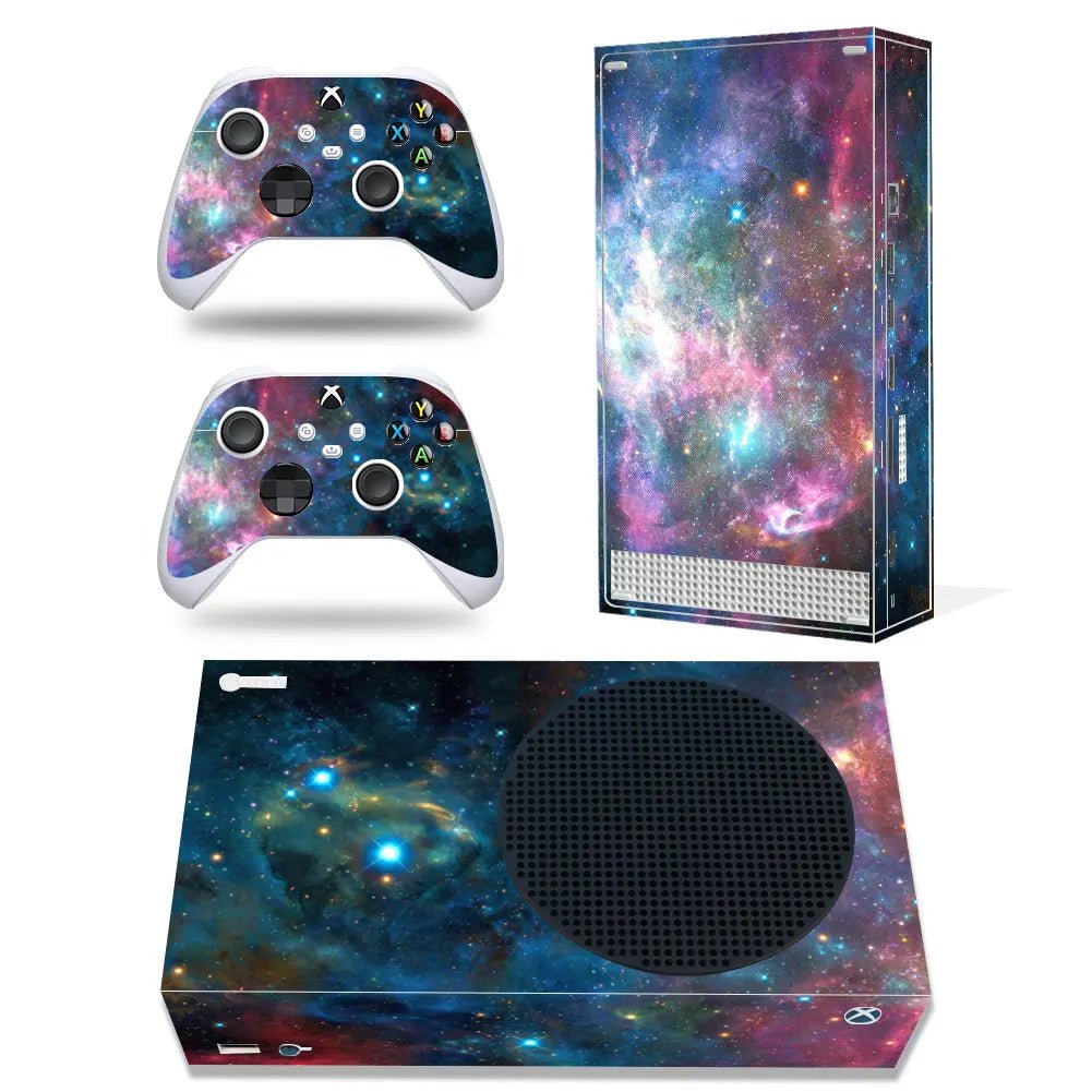 for Xbox series S Skin Sticker Decal Cover Xboxseriess Vinyl XSS Skin Console and 2 Controllers - GadgetGlobe