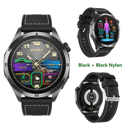 ECG+PPG Health Smart Watch Men Blood Oxygen Uric Acid Blood Pressure Monitoring HD Bluetooth Call AI Watch For iOS Android - GadgetGlobe