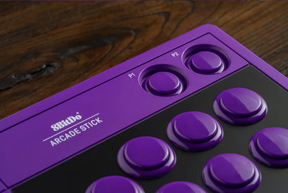8Bitdo Arcade Stick for Switch & Windows, Arcade Fight Stick Support Wireless Bluetooth, 2.4G Receiver and Wired Connection - GadgetGlobe