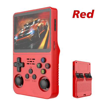 R36S Retro Handheld Video Game Console Linux System 3.5 Inch IPS Screen R35s Pro Portable Video Player 64GB Games GadgetGlobe