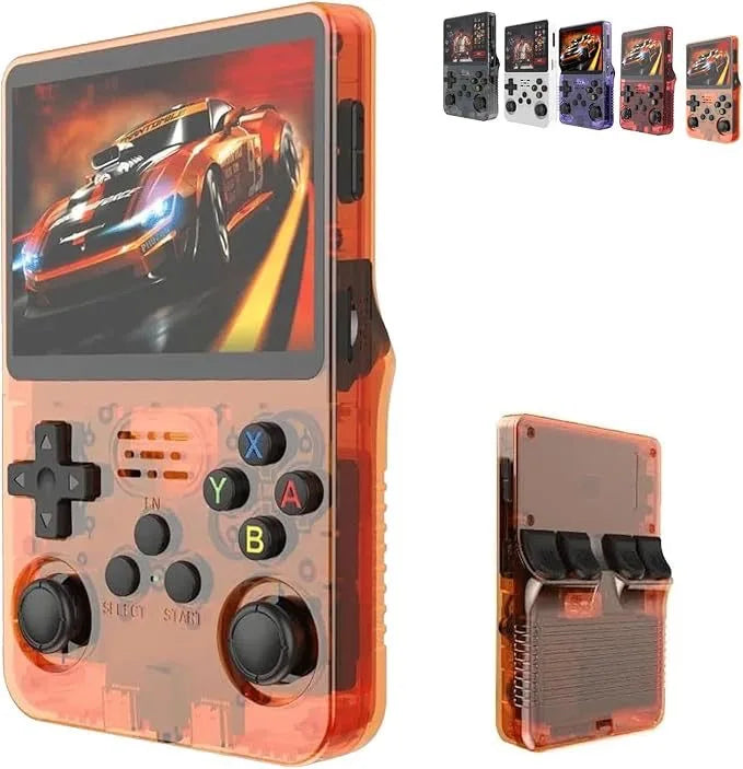 R36S Retro Handheld Video Game Console Linux System 3.5 Inch IPS Screen R35s Pro Portable Video Player 64GB Games GadgetGlobe