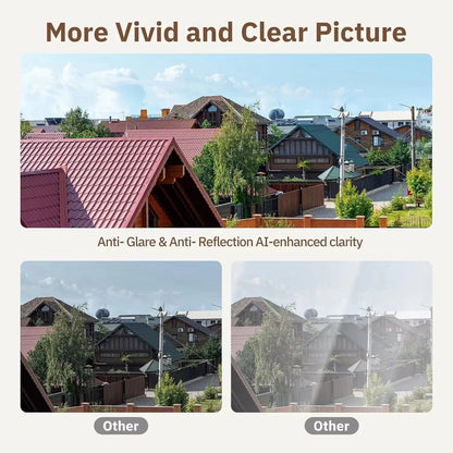 Mini Window Camera Replaces Outdoor 2.4/5GHz WiFi Camera 3MP Resolution Full-Color Night Vision Through Window Camera 2026 - GadgetGlobe
