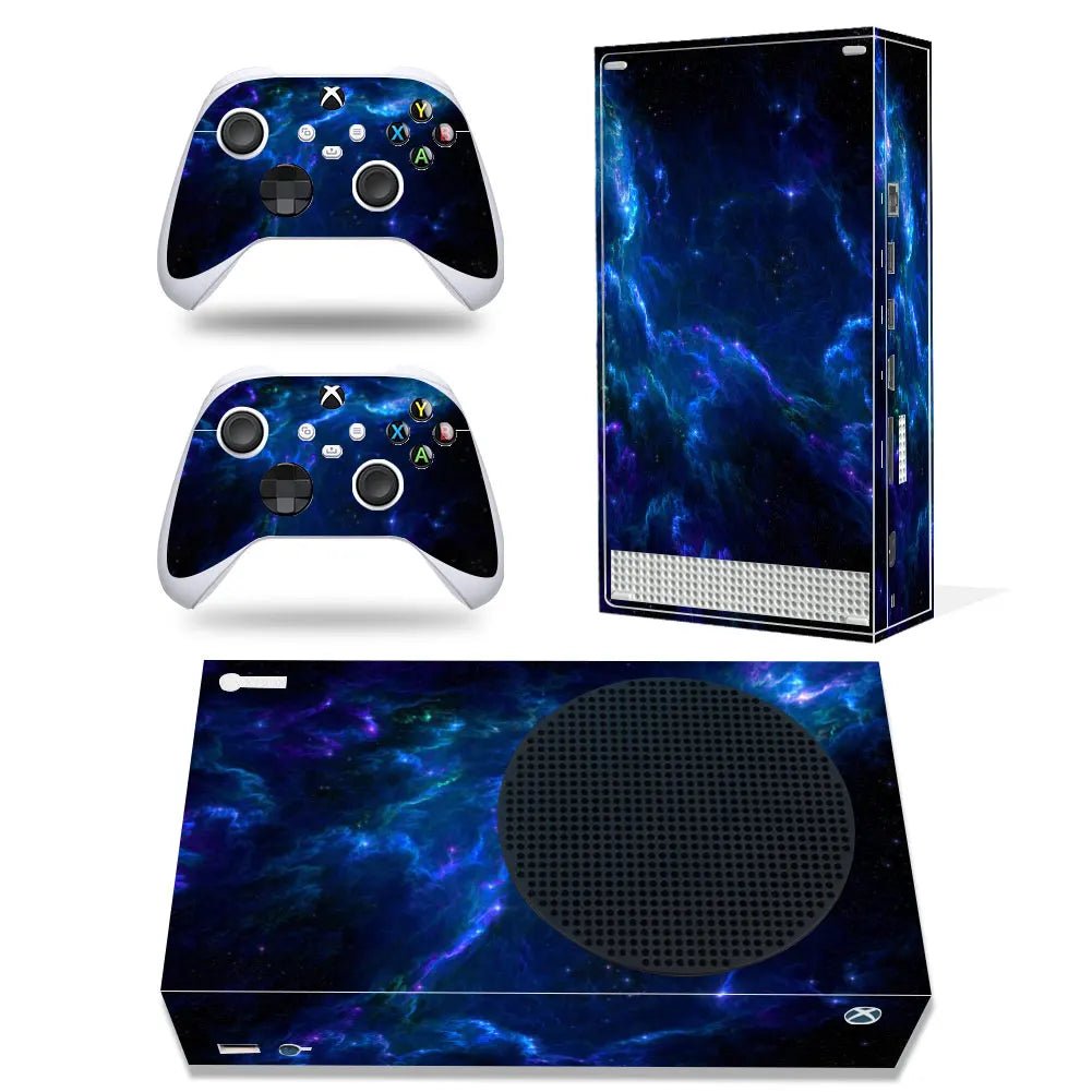 For Xbox Series S Console and 2 Controllers Skin Sticker - GadgetGlobe